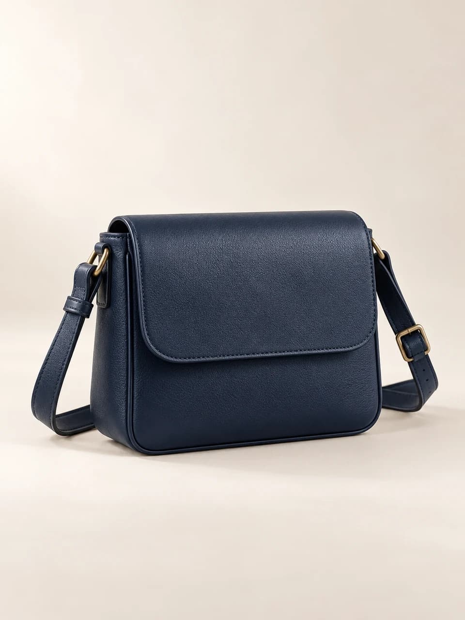 AI-generated Continuum Crossbody concept — Navy. Unproduced; final specifications subject to change.