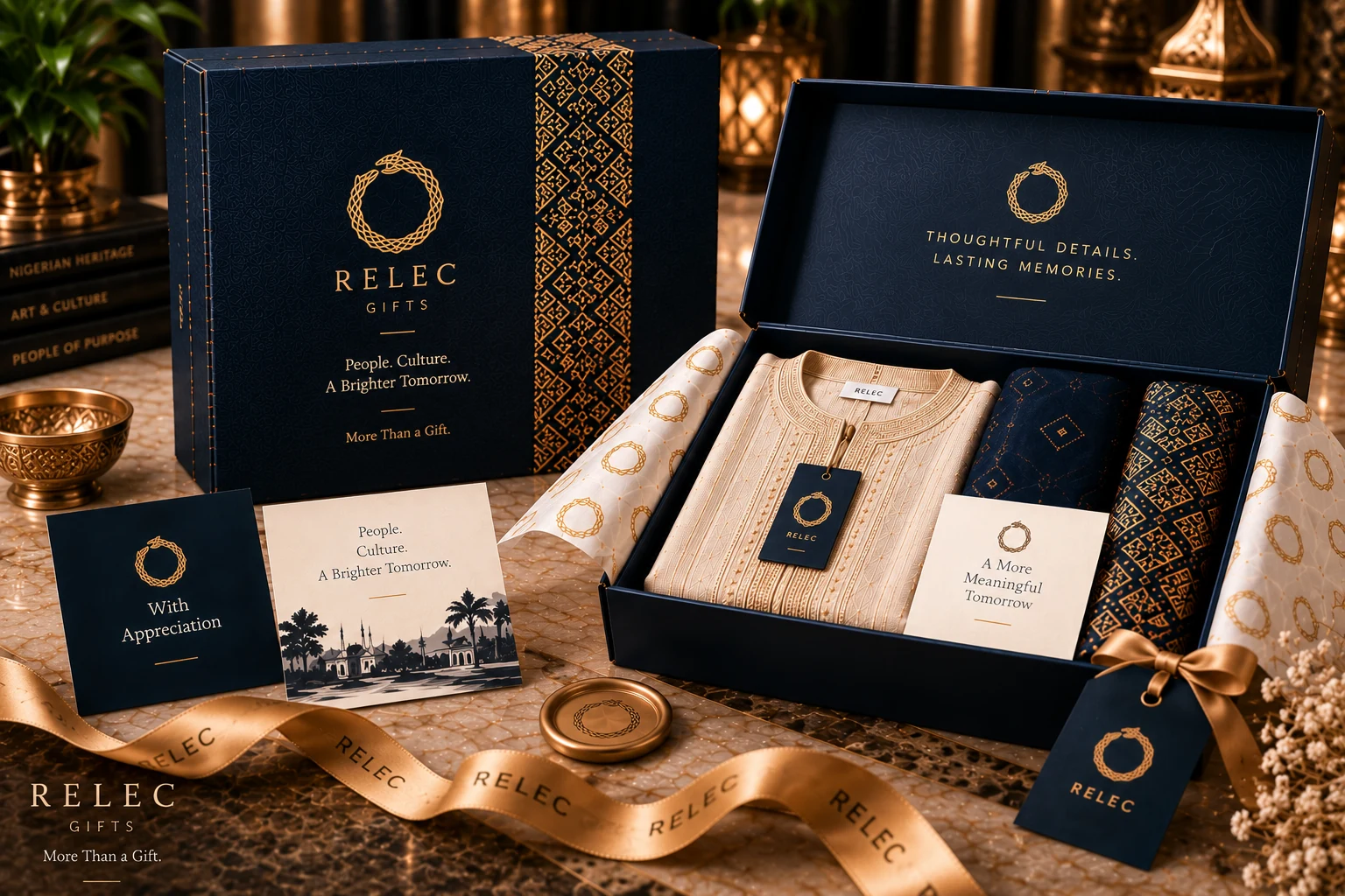 Classic Box packaging presentation