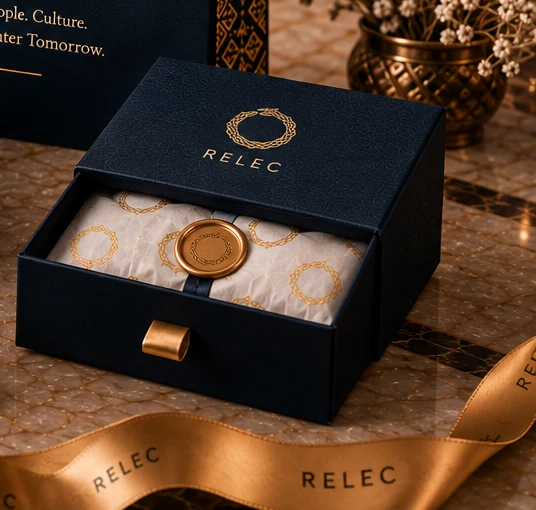 Compact Box packaging presentation